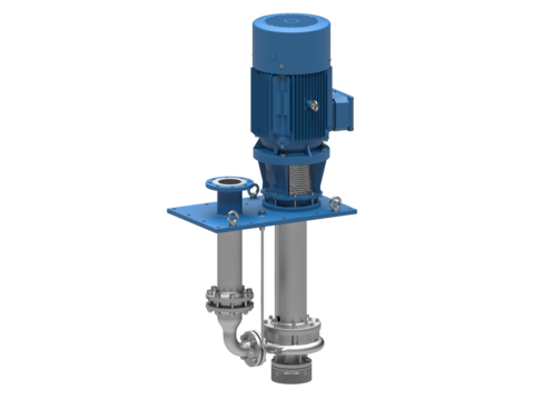 Allweiler Three-Screw Pump – Industrial Lube Oil & Fuel Transfer Pump